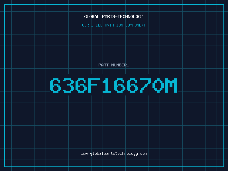 Aviation Part 636F16670M