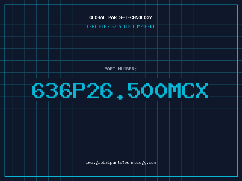 Aviation Part 636P26.500MCX