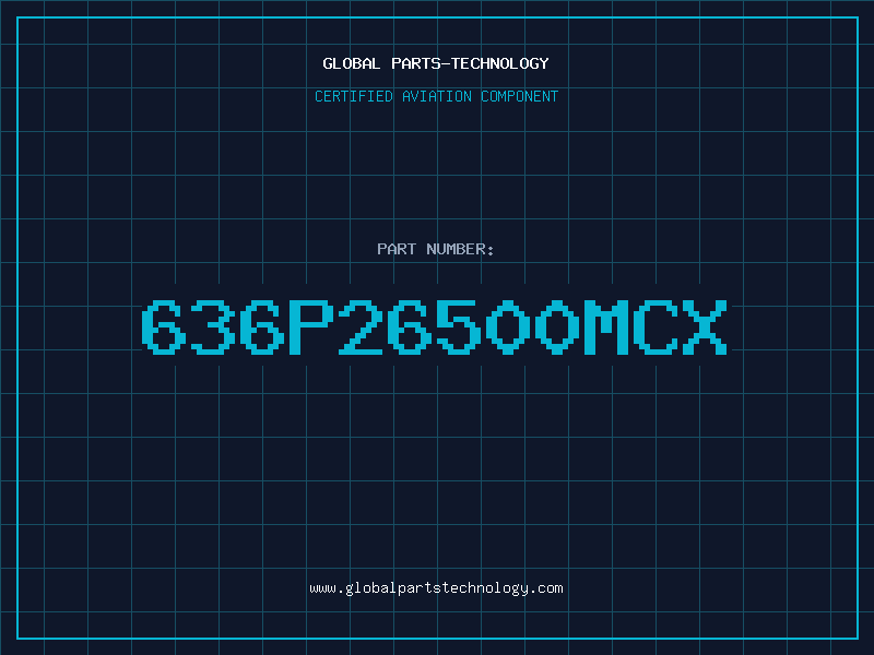 Aviation Part 636P26500MCX