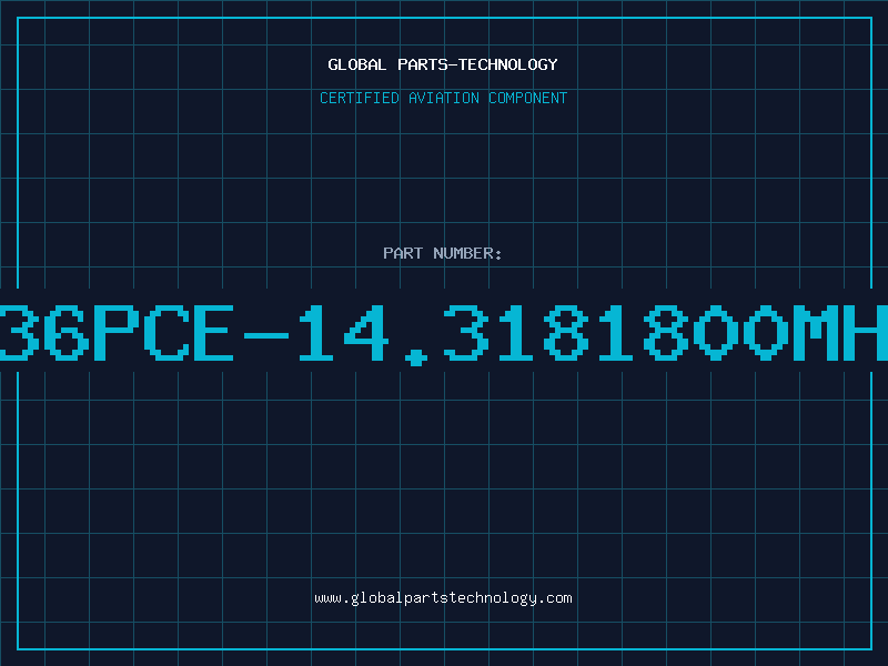 Aviation Part 636PCE-14.3181800MHZ