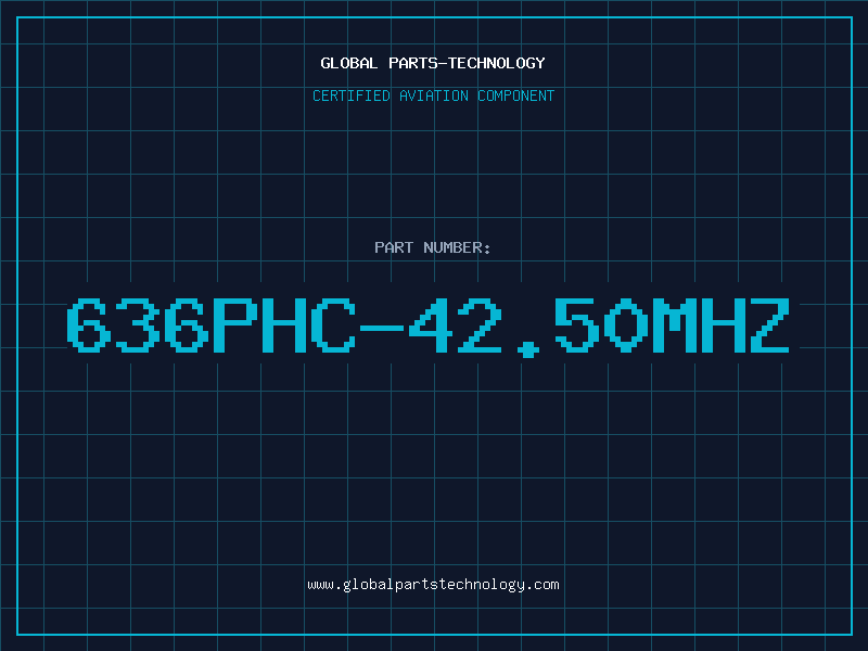 Aviation Part 636PHC-42.50MHZ