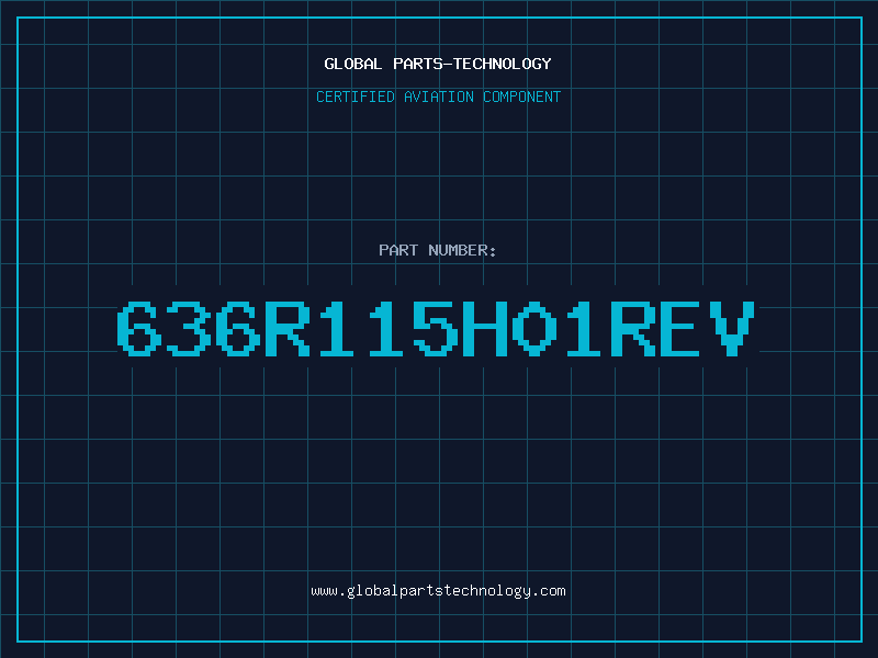 Aviation Part 636R115H01REV
