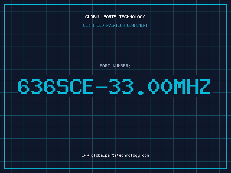 Aviation Part 636SCE-33.00MHZ