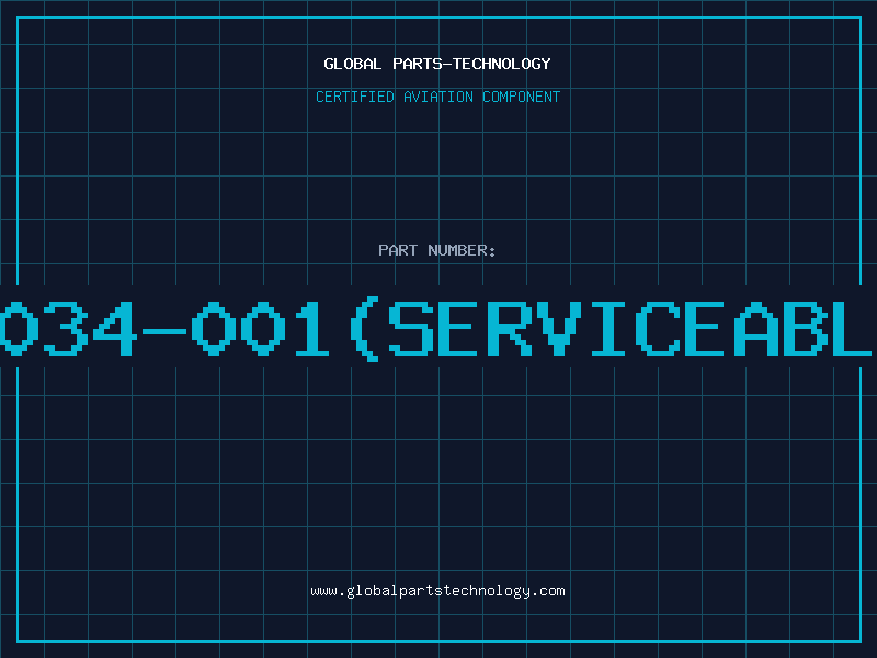 Aviation Part 637-0034-001(serviceablepart