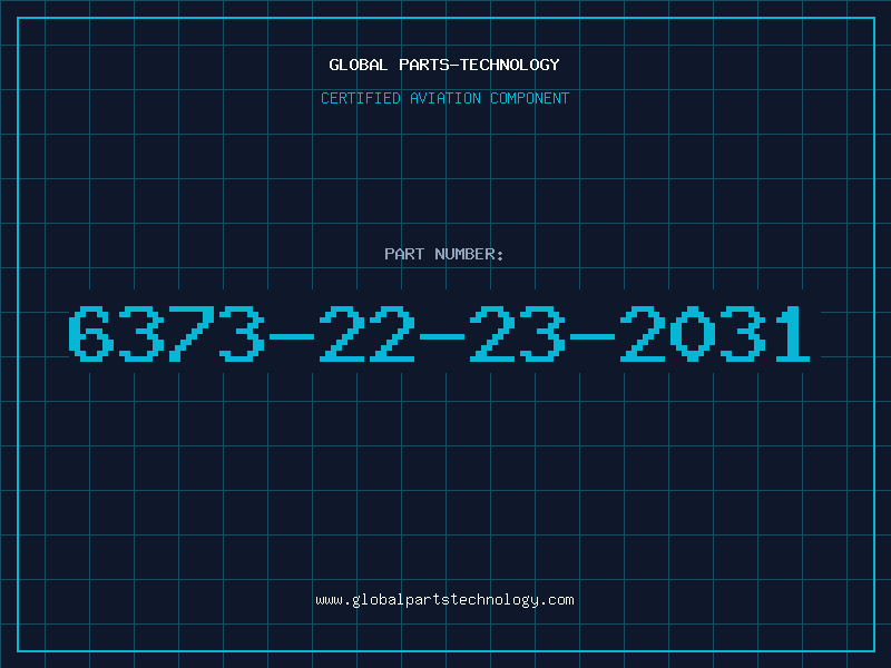 Aviation Part 6373-22-23-2031