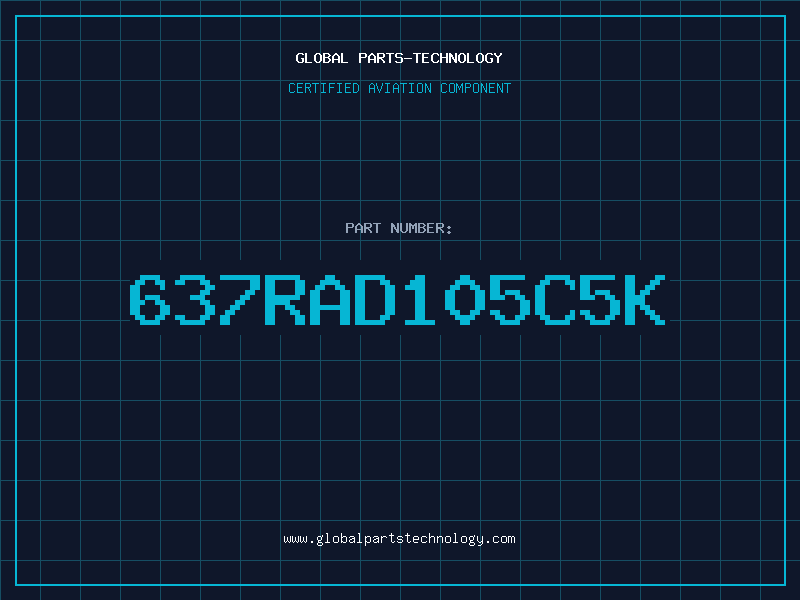 Aviation Part 637RAD105C5K