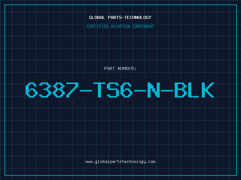 Aviation Part 6387-TS6-N-BLK
