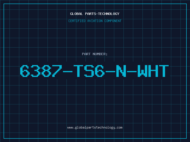 Aviation Part 6387-TS6-N-WHT