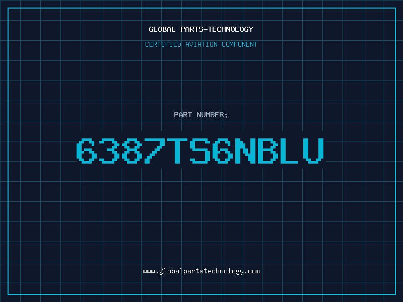 Aviation Part 6387TS6NBLU