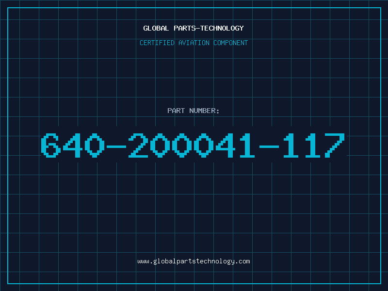 Aviation Part 640-200041-117