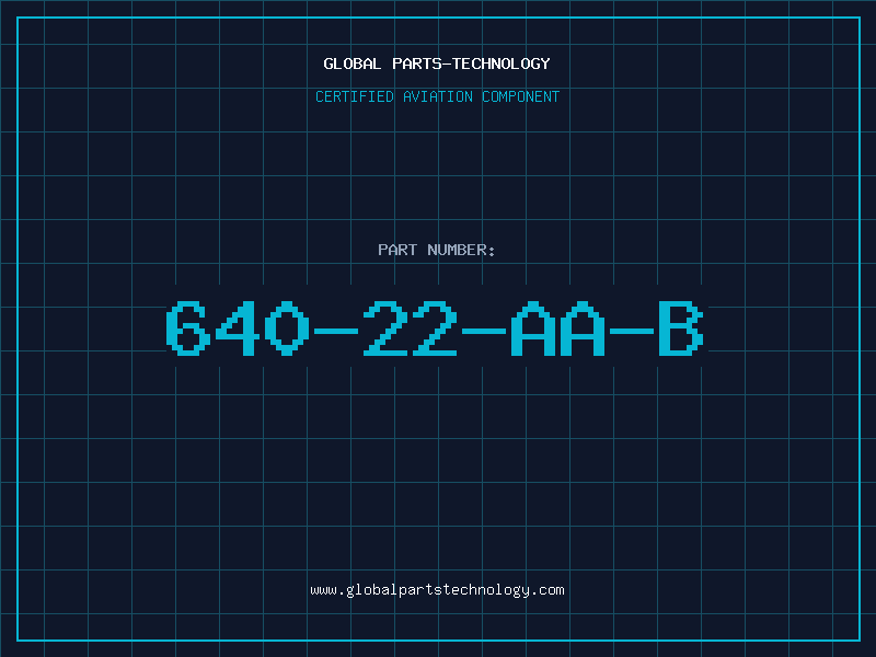 Aviation Part 640-22-AA-B