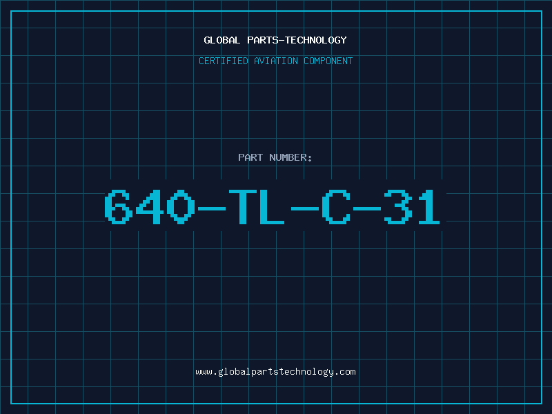Aviation Part 640-TL-C-31