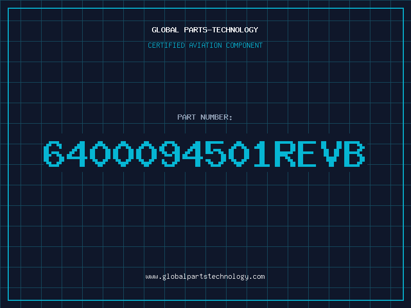 Aviation Part 6400094501REVB