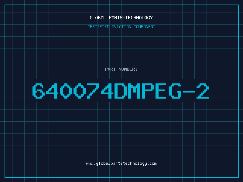 Aviation Part 640074DMPEG-2