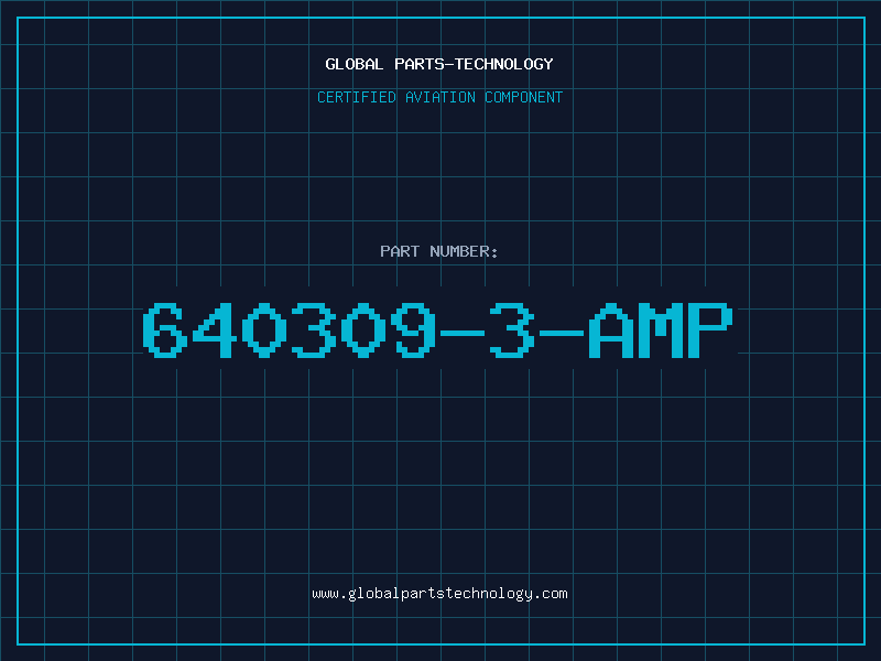 Aviation Part 640309-3-AMP