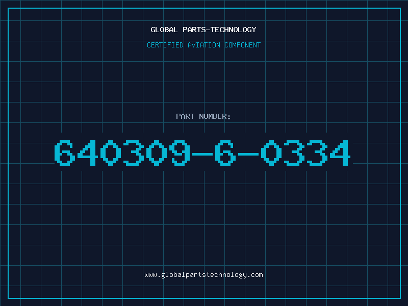Aviation Part 640309-6-0334