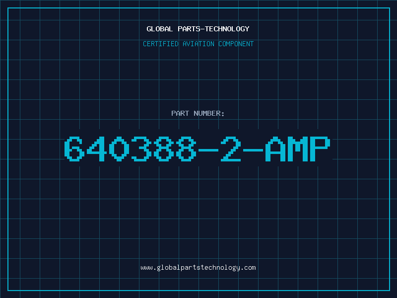 Aviation Part 640388-2-AMP
