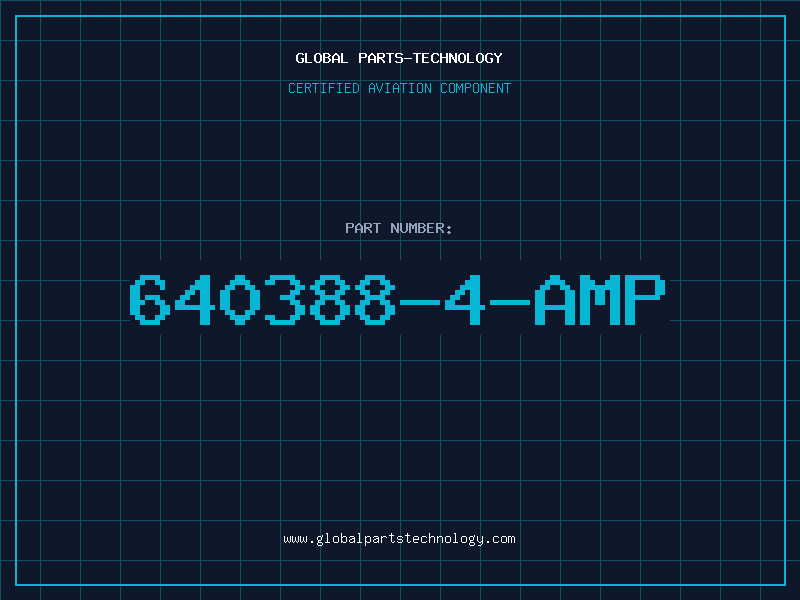 Aviation Part 640388-4-AMP