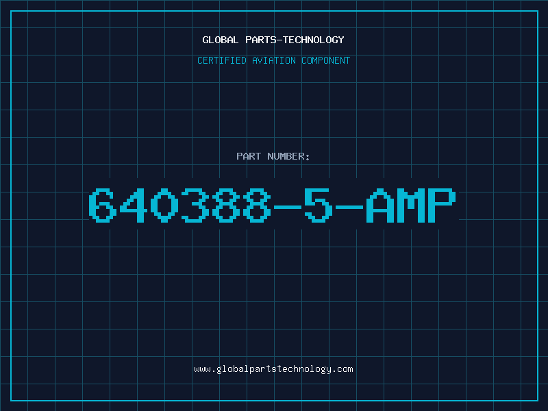 Aviation Part 640388-5-AMP