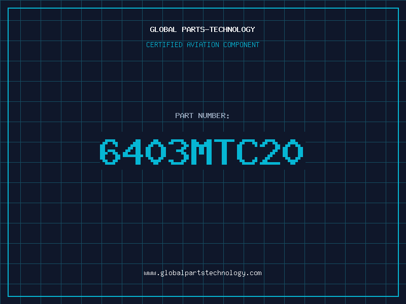 Aviation Part 6403MTC20