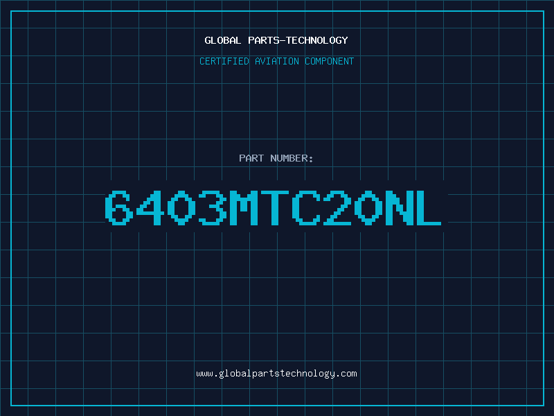 Aviation Part 6403MTC20NL