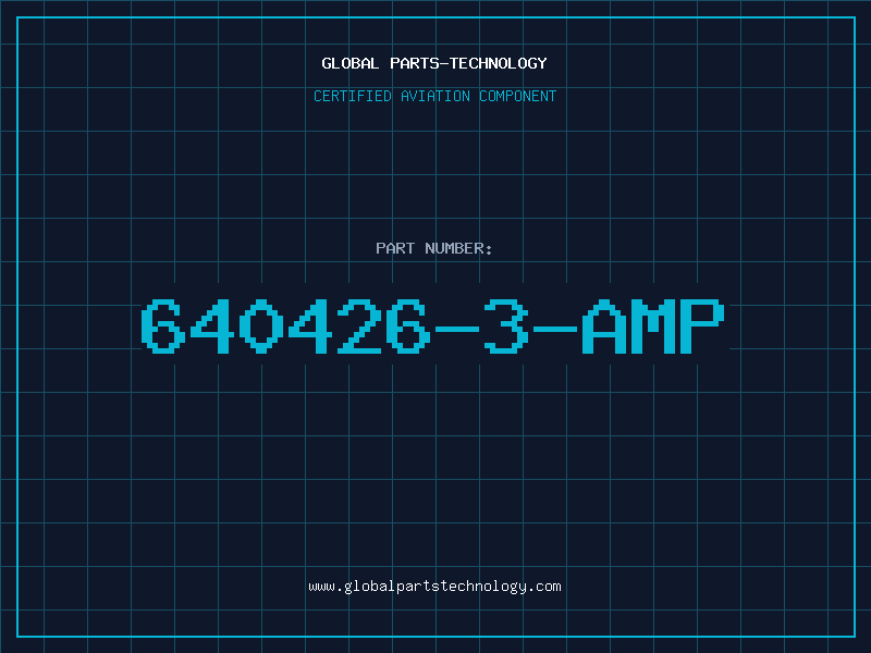 Aviation Part 640426-3-AMP