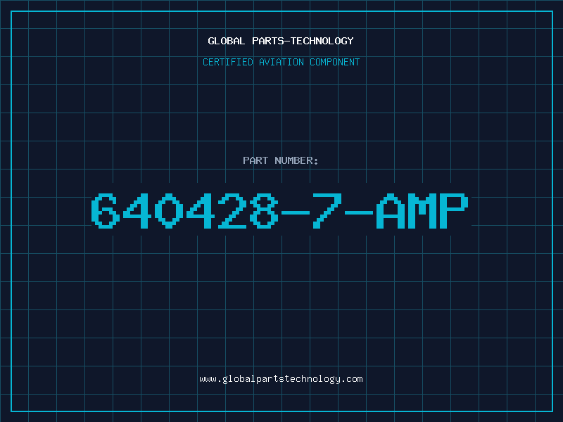 Aviation Part 640428-7-AMP