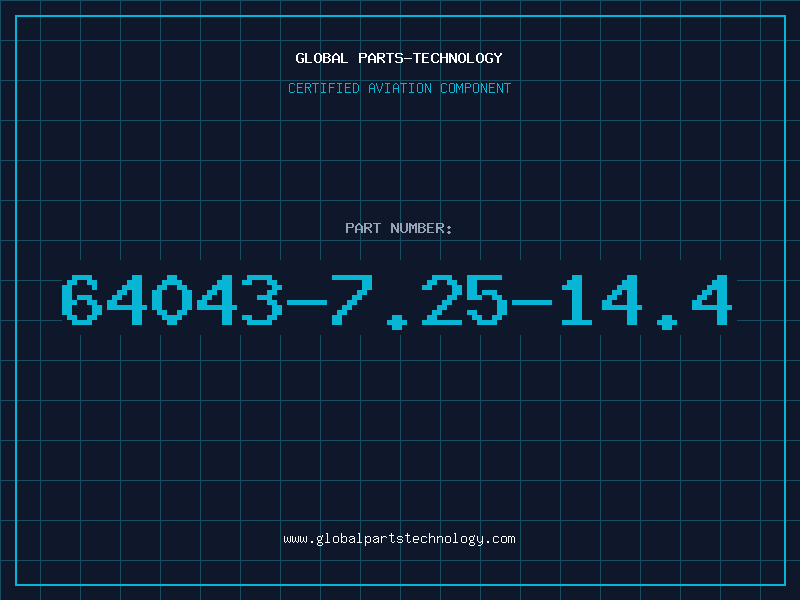 Aviation Part 64043-7.25-14.4