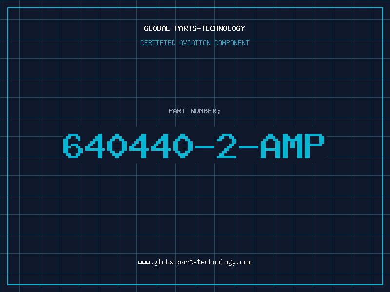 Aviation Part 640440-2-AMP