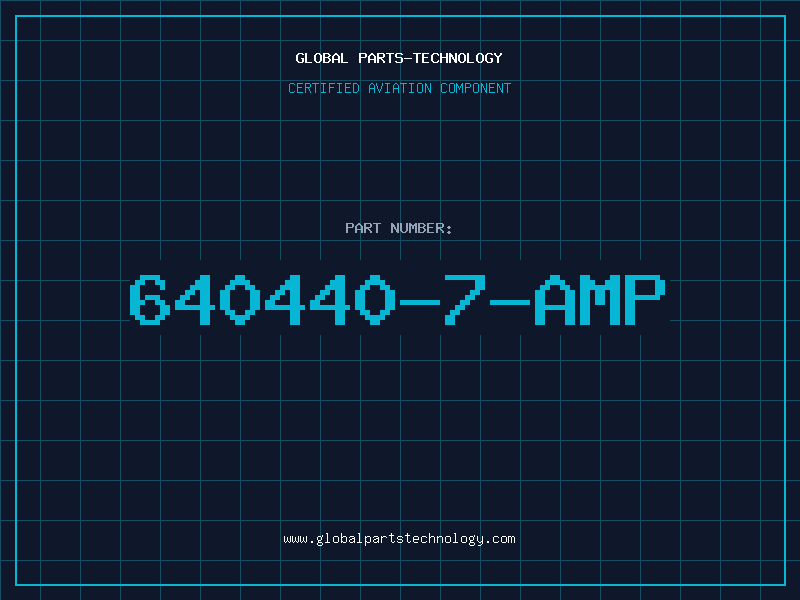 Aviation Part 640440-7-AMP