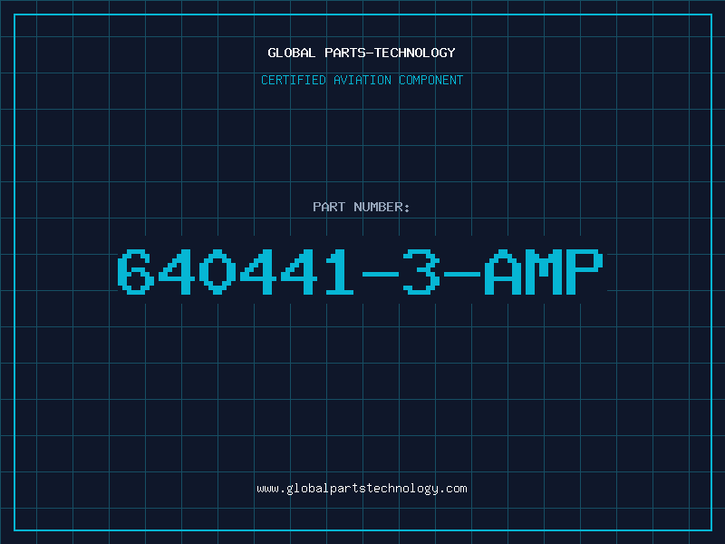 Aviation Part 640441-3-AMP