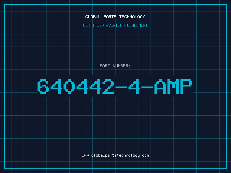 Aviation Part 640442-4-AMP