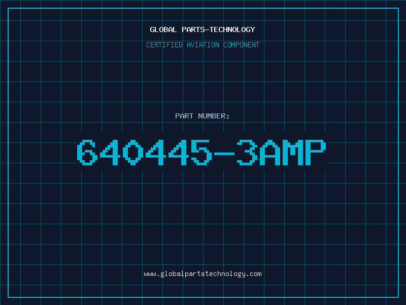 Aviation Part 640445-3AMP