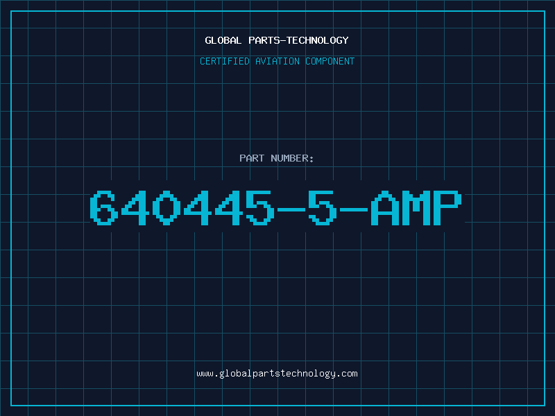 Aviation Part 640445-5-AMP