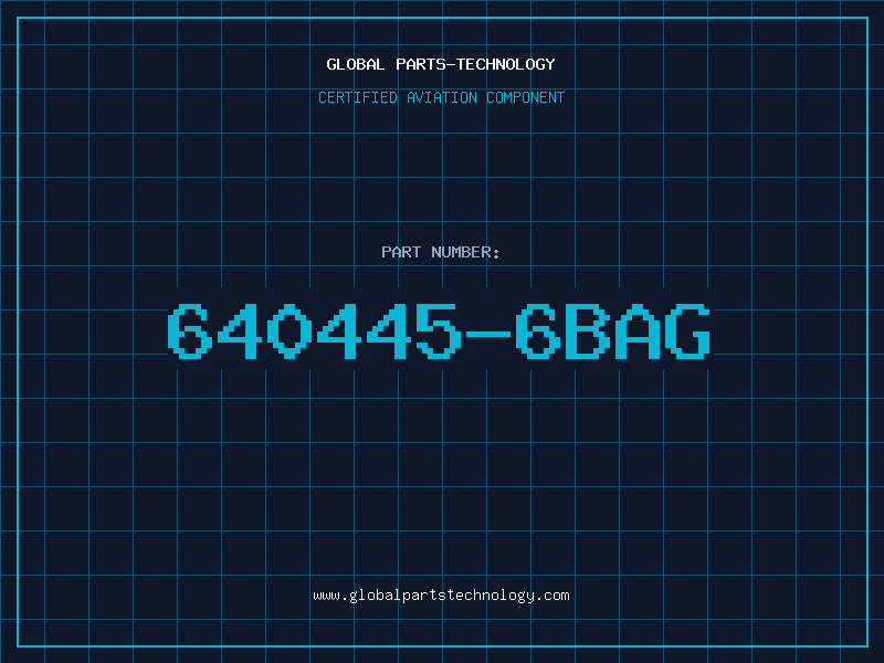 Aviation Part 640445-6BAG
