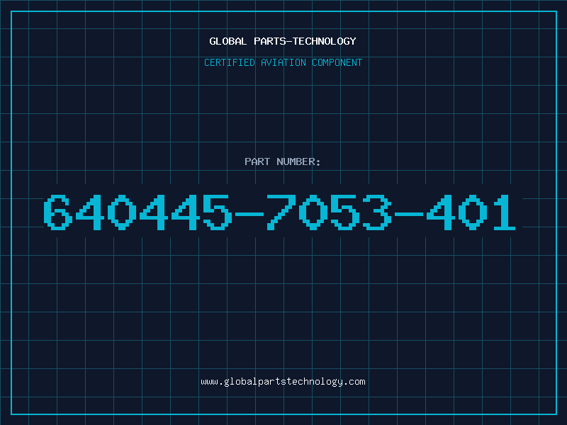 Aviation Part 640445-7053-401
