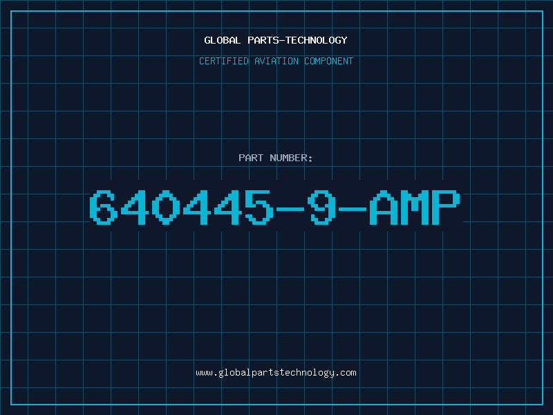Aviation Part 640445-9-AMP