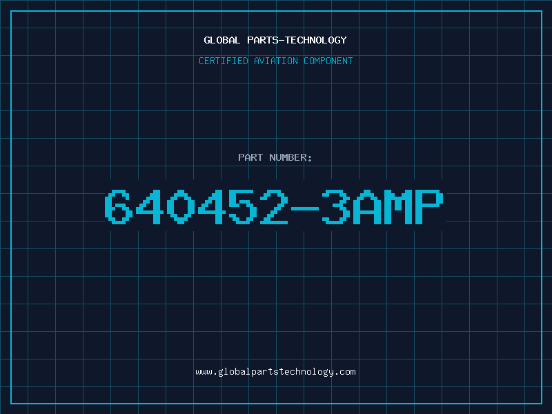 Aviation Part 640452-3Amp