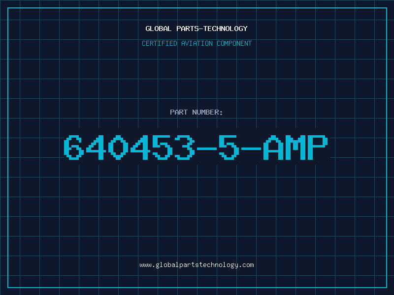Aviation Part 640453-5-AMP