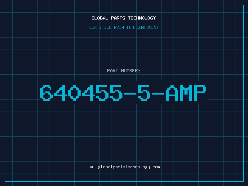 Aviation Part 640455-5-AMP