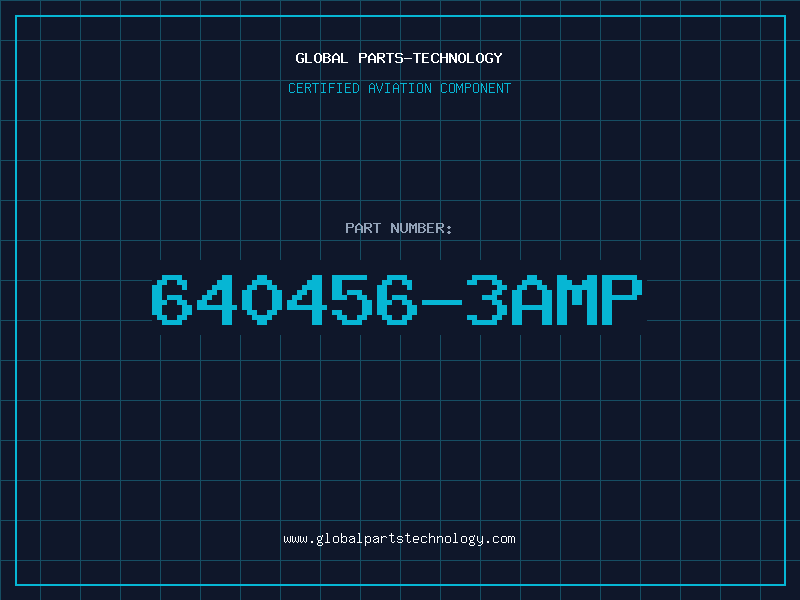Aviation Part 640456-3AMP
