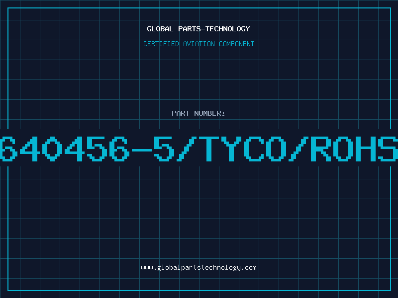 Aviation Part 640456-5/TYCO/ROHS
