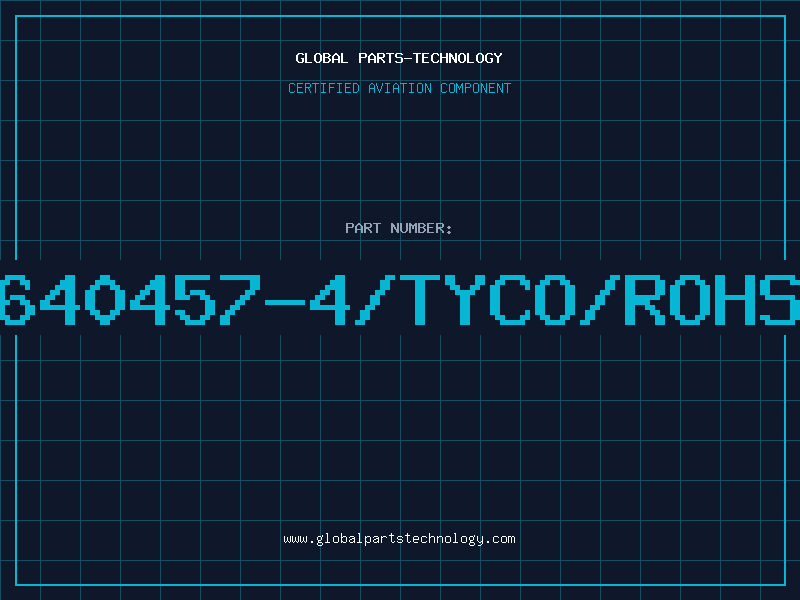 Aviation Part 640457-4/TYCO/ROHS