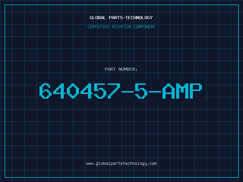 Aviation Part 640457-5-AMP