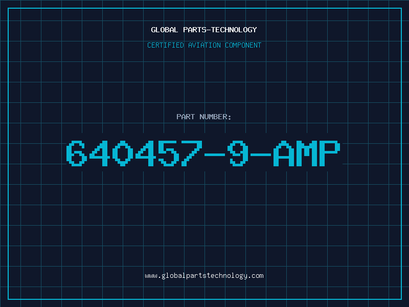 Aviation Part 640457-9-AMP