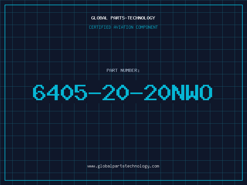 Aviation Part 6405-20-20NWO