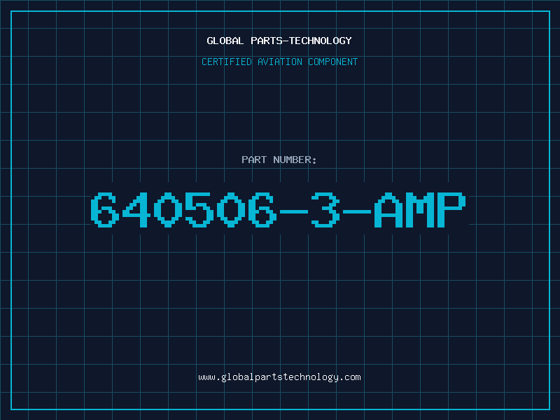 Aviation Part 640506-3-AMP