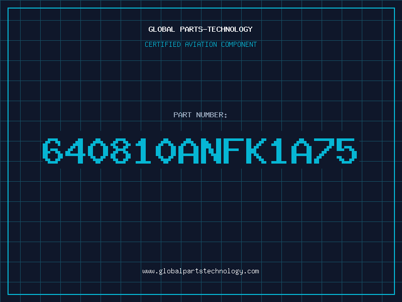 Aviation Part 640810ANFK1A75