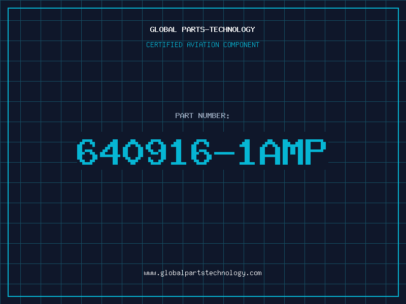Aviation Part 640916-1Amp