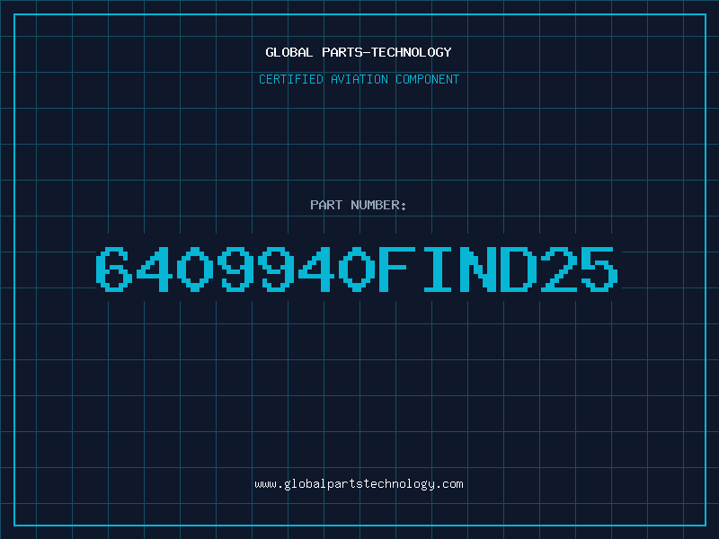 Aviation Part 6409940FIND25